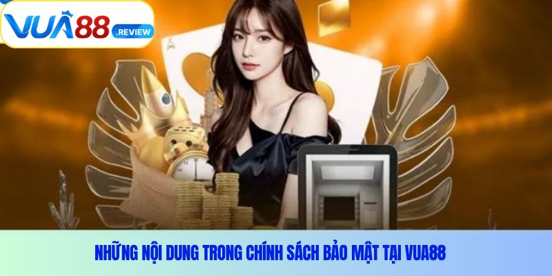 Những nội dung trong chính sách bảo mật tại Vua88
